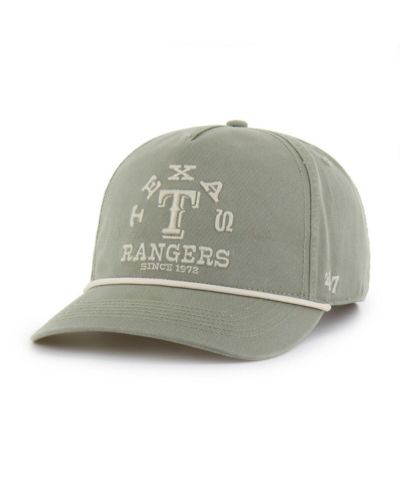 Мужская регулируемая кепка '47 Brand Texas Rangers Canyon Ranchero, оливковая