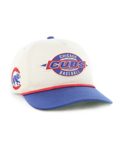 '47 Brand Men's Natural Chicago Cubs Frame Out Hitch Adjustable Hat