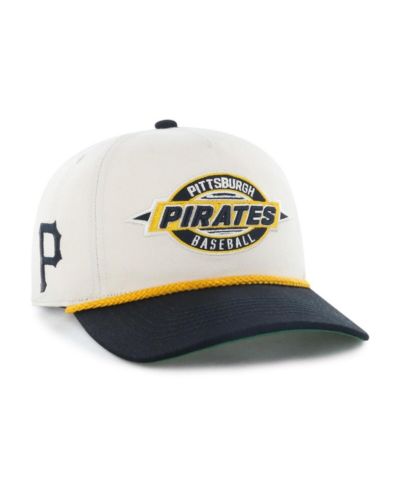 '47 Brand Men's Natural Pittsburgh Pirates Frame Out Hitch Adjustable Hat