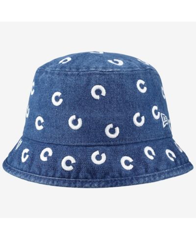 New Era Women's Chicago Cubs Denim Micro Bucket Hat