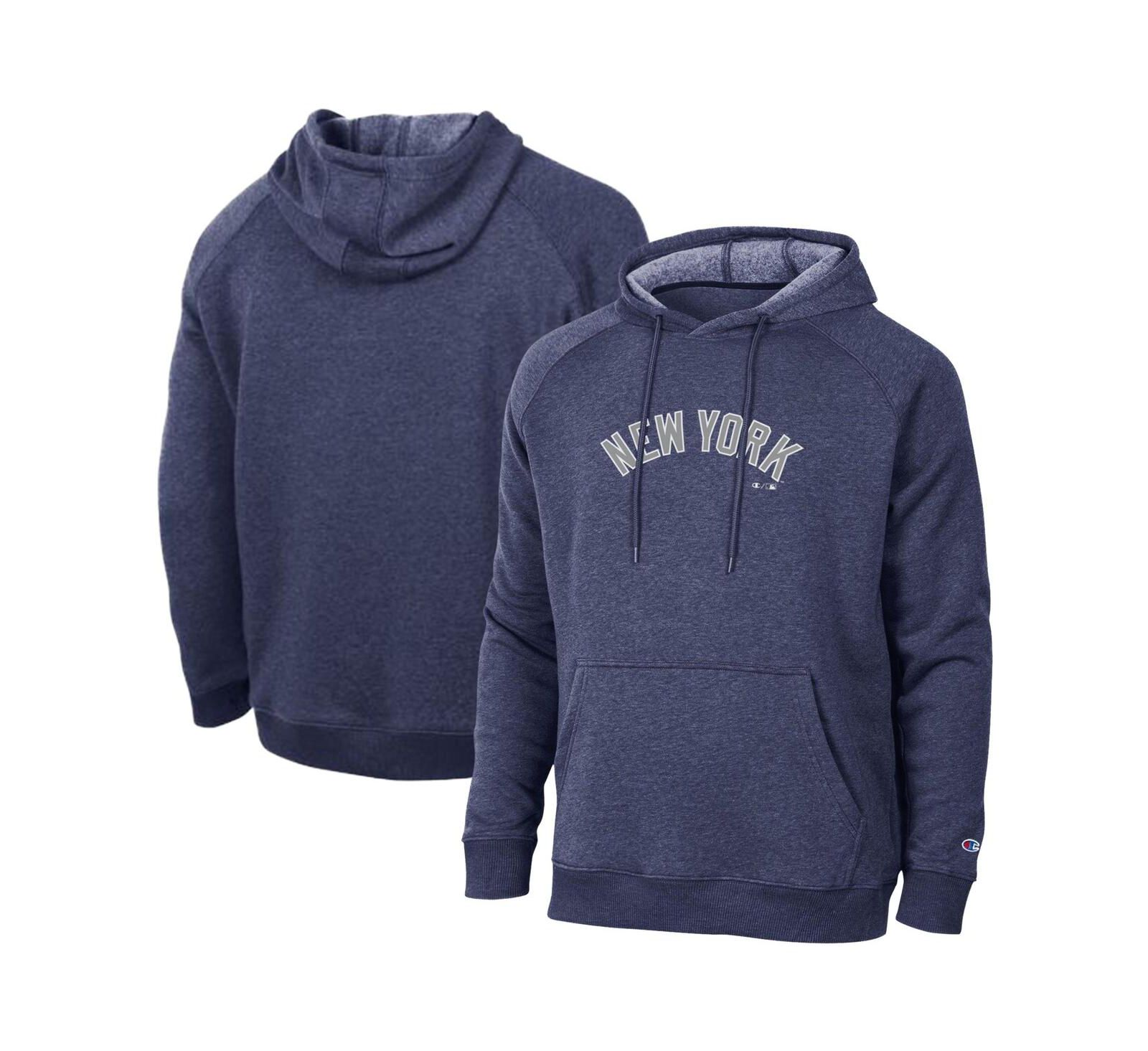 Champion Мужской худи Champion New York Yankees Triumph Tri-Blend Raglan