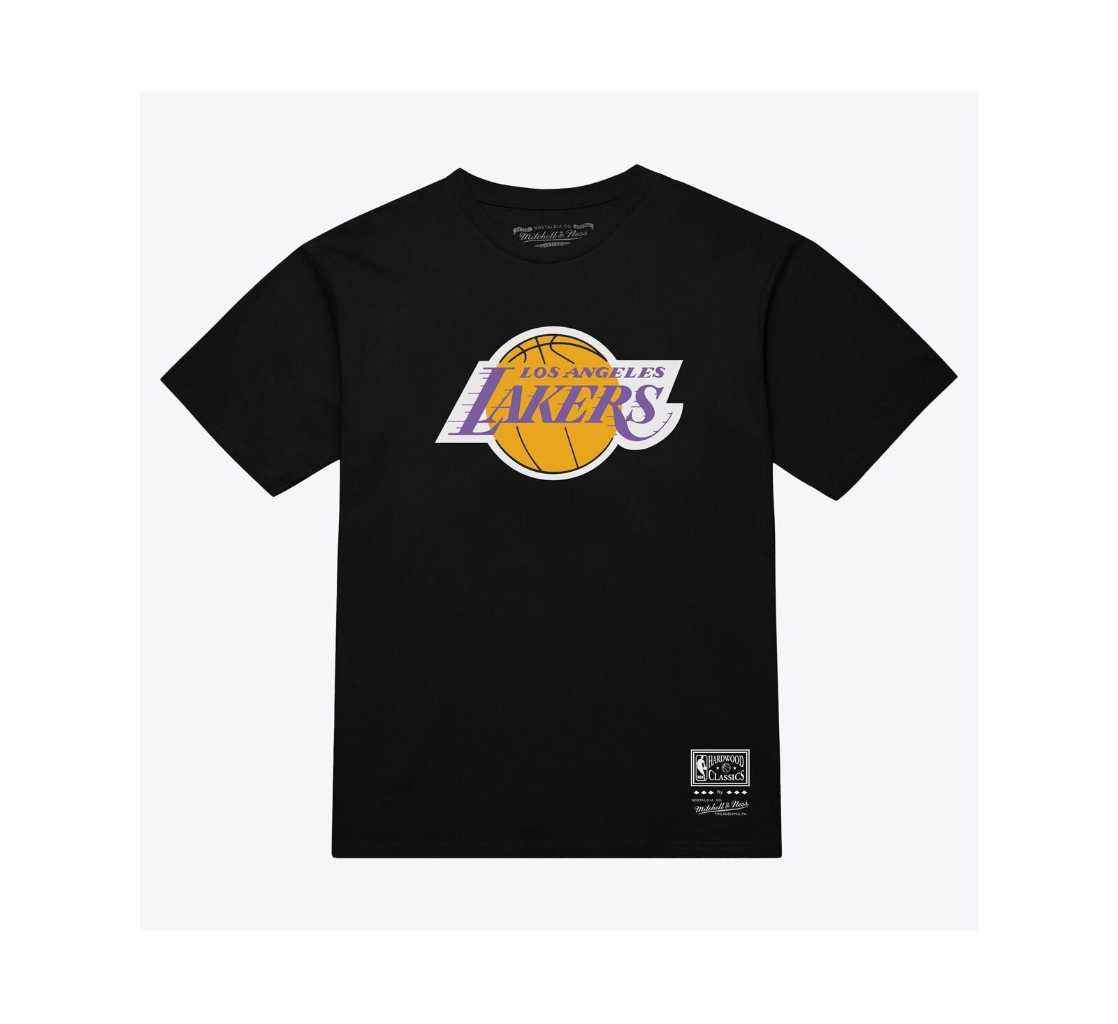 Футболка Mitchell & Ness Los Angeles Lakers Hardwood Classics для мужчин и женщин