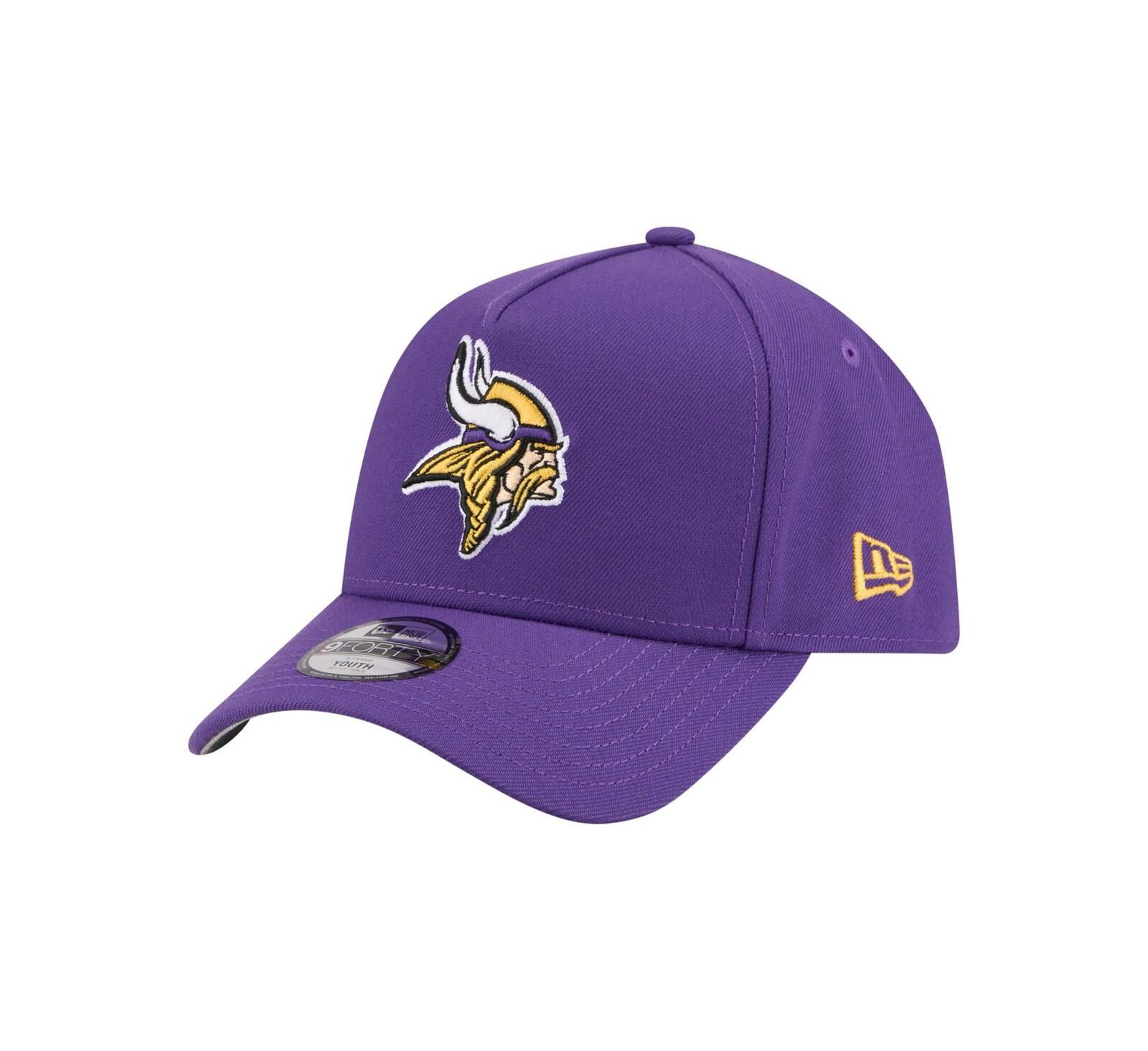 Детская кепка New Era Purple Minnesota Vikings 9FORTY A-Frame Adjustable