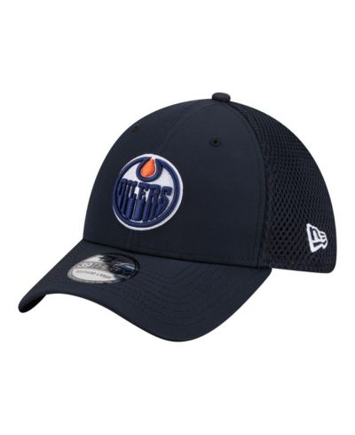 Мужская кепка New Era Edmonton Oilers Logo 39THIRTY Flex