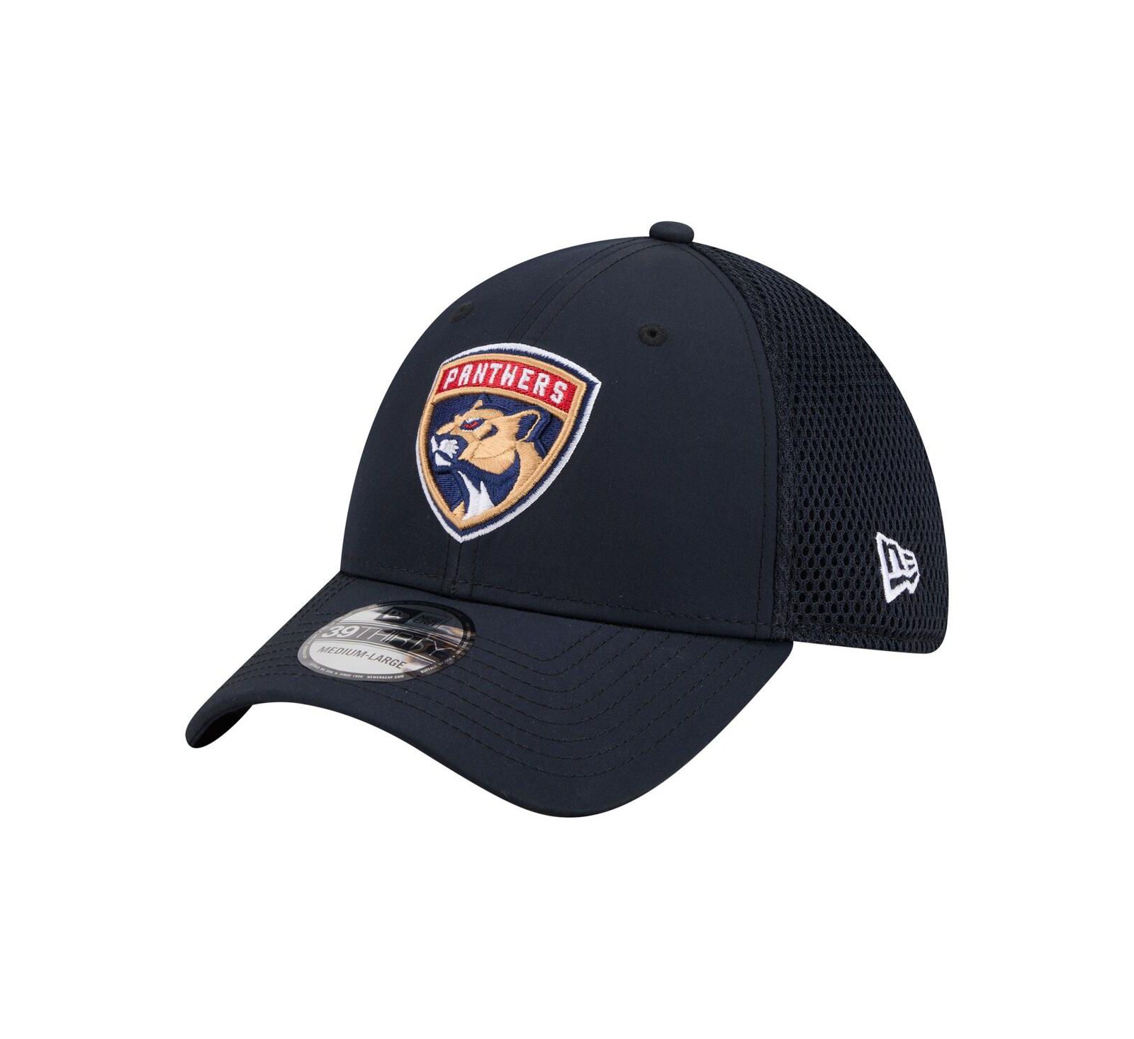 New Era Мужская темно-синяя кепка 39THIRTY Flex Florida Panthers Logo