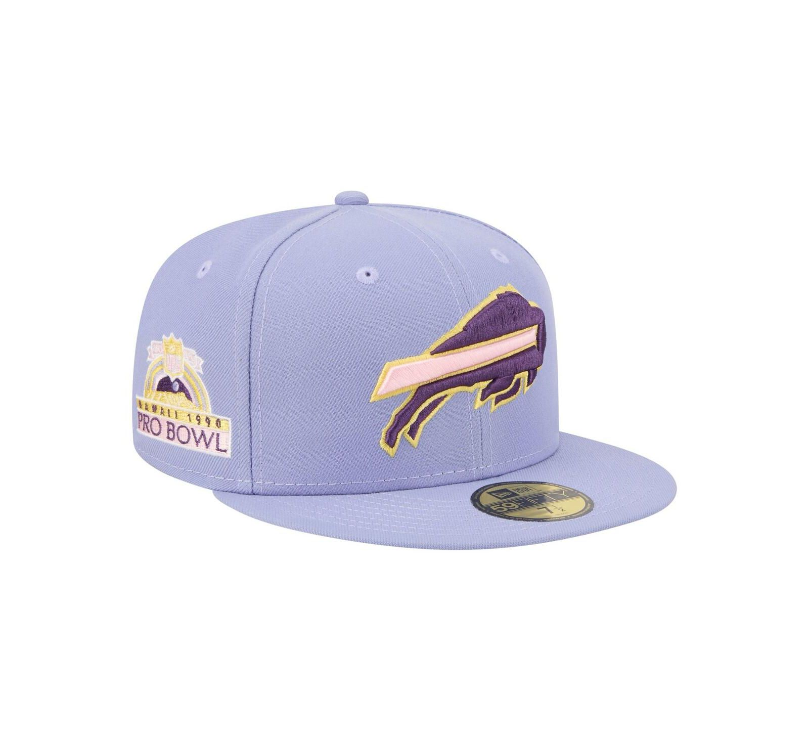 New Era Men's Light Purple Buffalo Bills Lavender Bloom 59FIFTY Fitted Hat