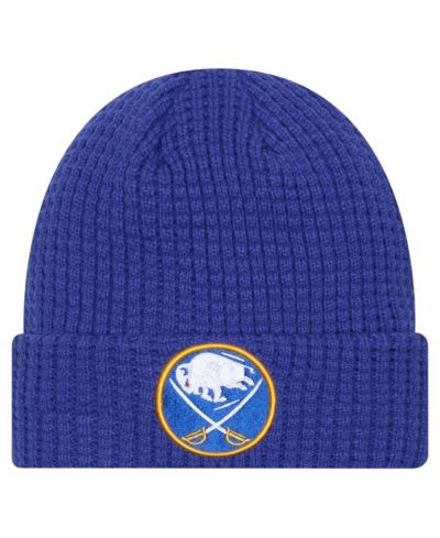 New Era Men's Royal Buffalo Sabres Waffle Cuffed Knit Hat