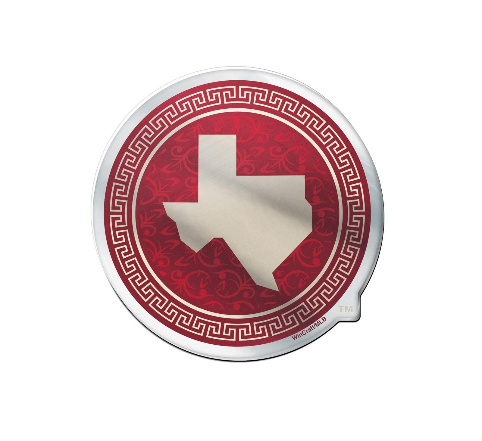 Акриловый автомобильный значок Wincraft Texas Rangers 2026 City Connect