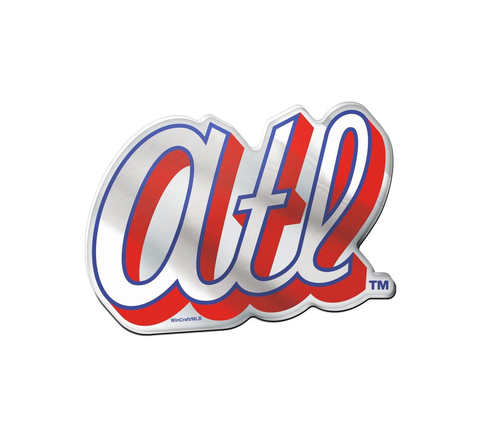 Wincraft Atlanta Braves 2026 City Connect акриловый автоэмплема