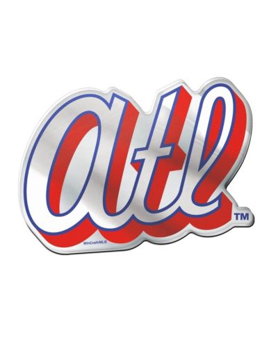 Wincraft Atlanta Braves 2026 City Connect акриловый автоэмплема