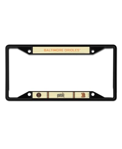 Wincraft Baltimore Orioles 2026 City Connect Laser Cut Metal License Plate Frame