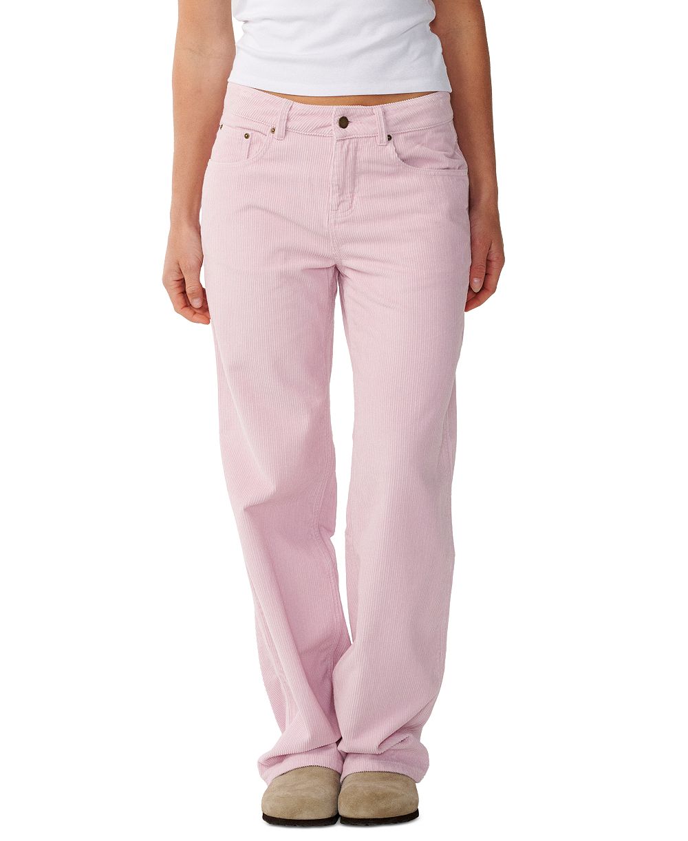 Rip Curl Women's Aggie Cord Relaxed Wide-Leg Pants