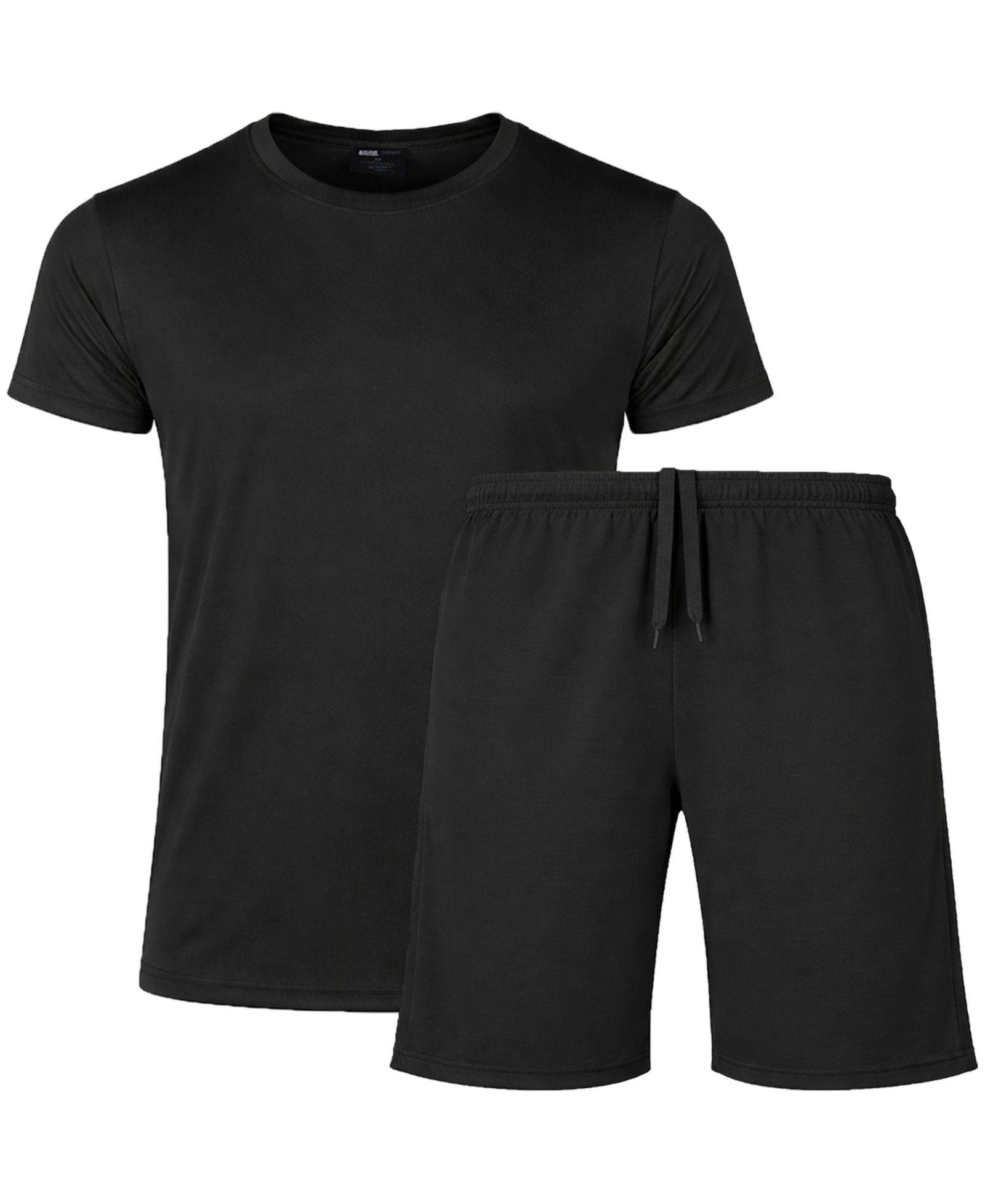 Galaxy By Harvic Men's Athletic T-Shirt and Shorts, 2-Piece Set