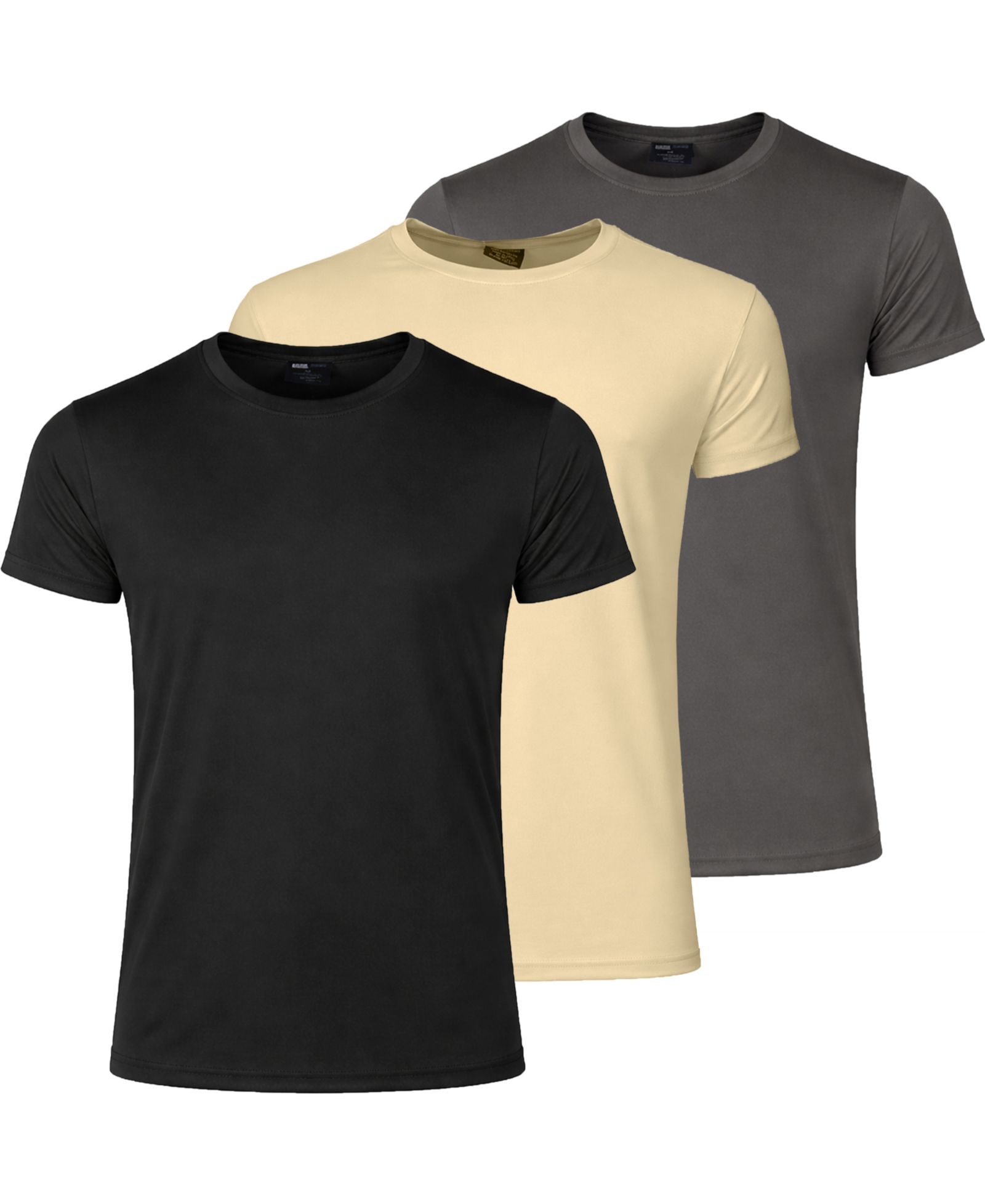 Galaxy By Harvic Men's Short-Sleeve T-Shirt, 3-Pack