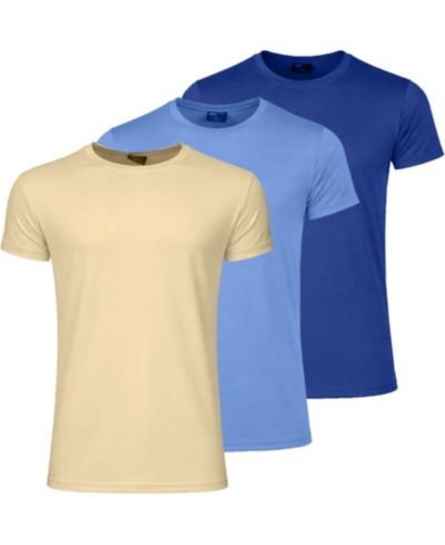 Khaki/Light Blue/Royal Blue