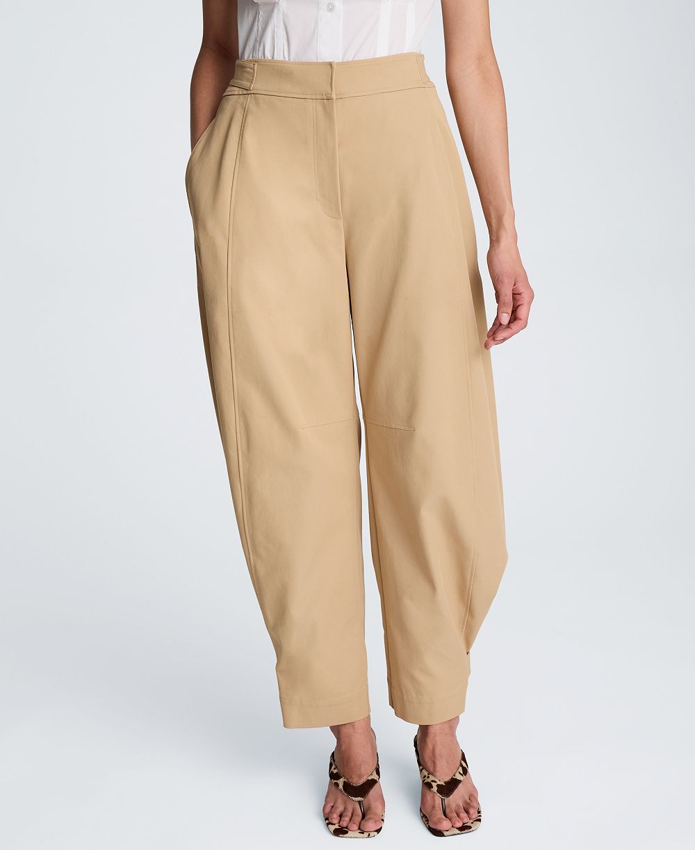 Kenneth Cole Женские брюки high rise barrel leg
