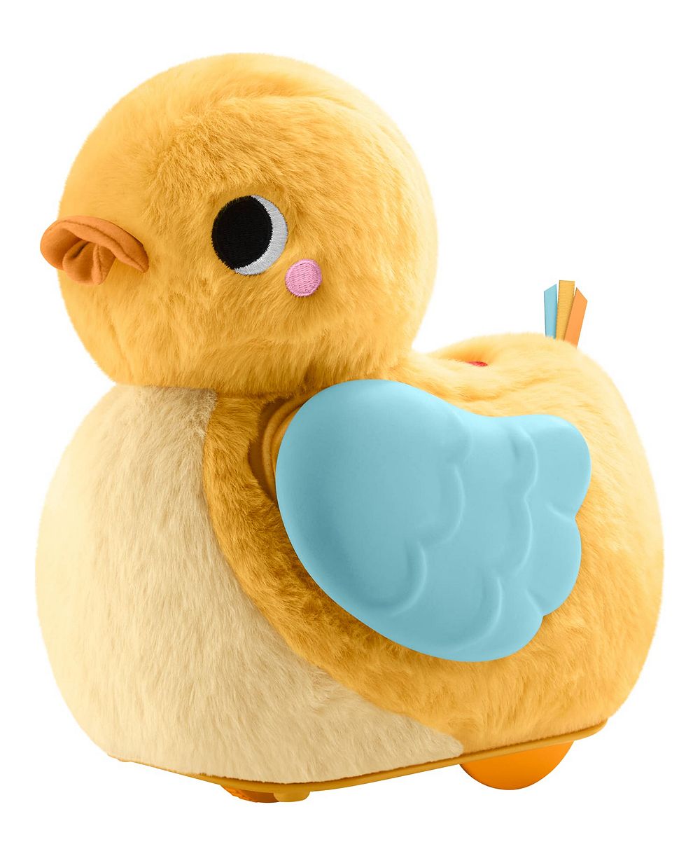 Fisher Price 4-in-1 Musical Cuddle and Crawl Duck 8.5" Plush