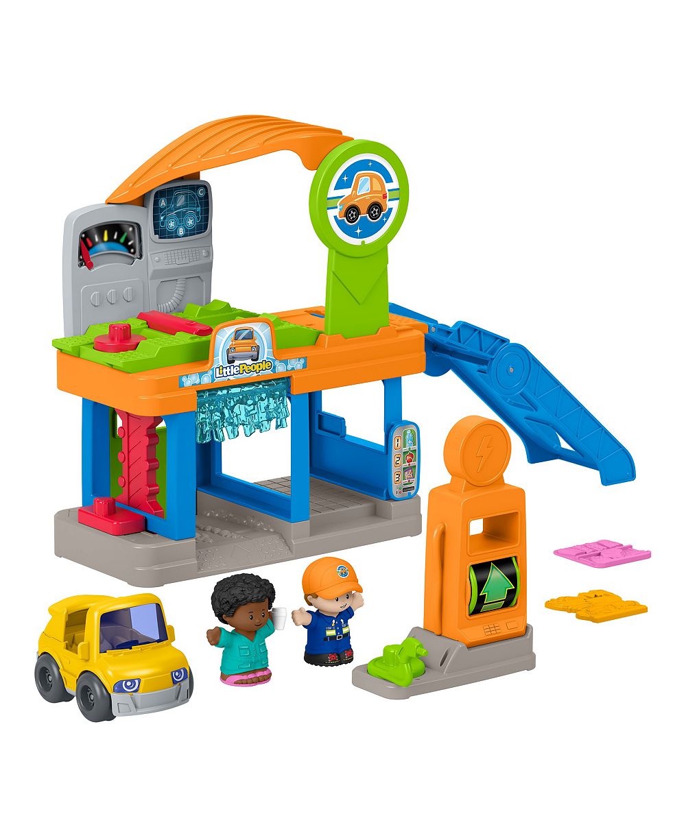 Игровой набор Fisher Price Little People Fillin' Fun Service Station, Ages 1+