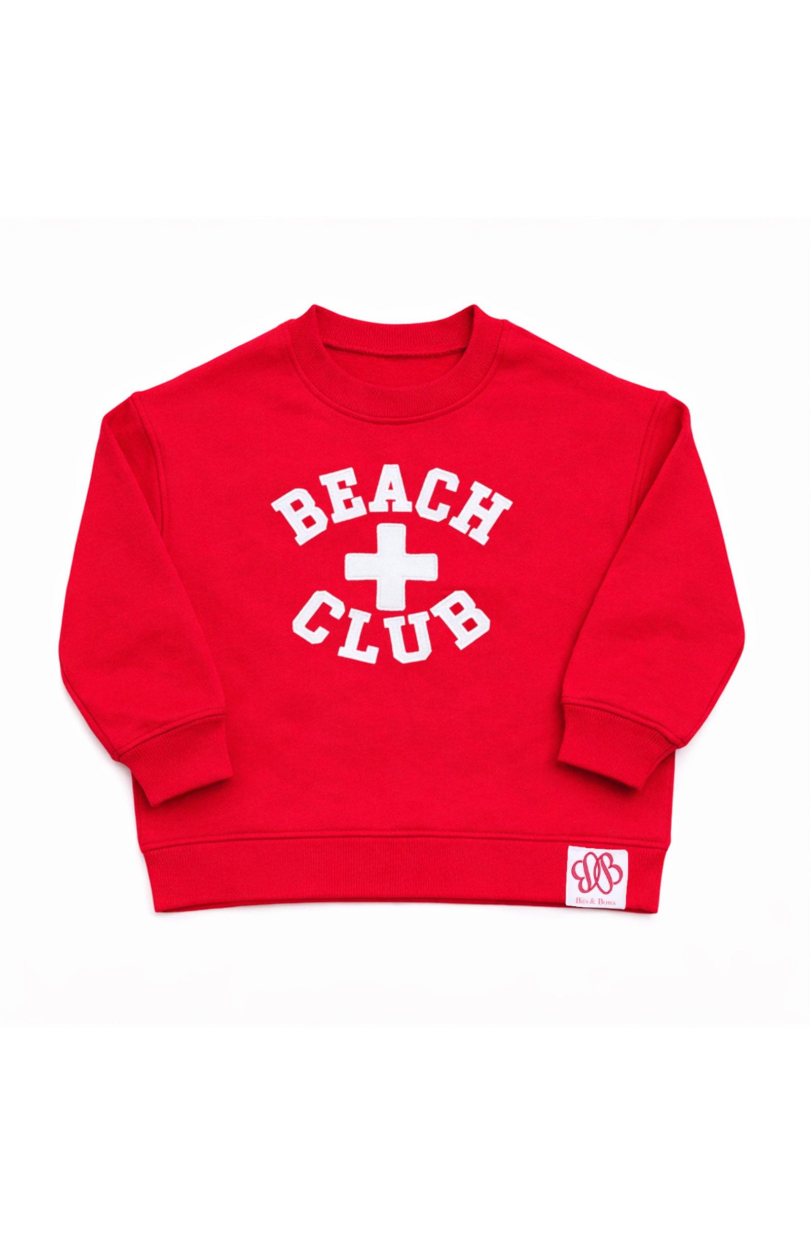 Bits & Bows детский свитшот Beach Club Unisex