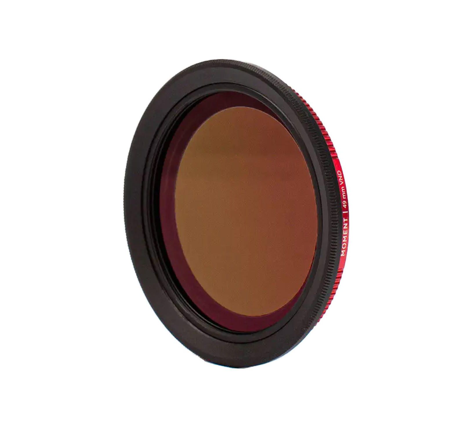 Moment 49mm 1.8-2.7 6-9 Stop Variable ND Filter Schott B270 Pro Cinema Glass for 49mm Lenses