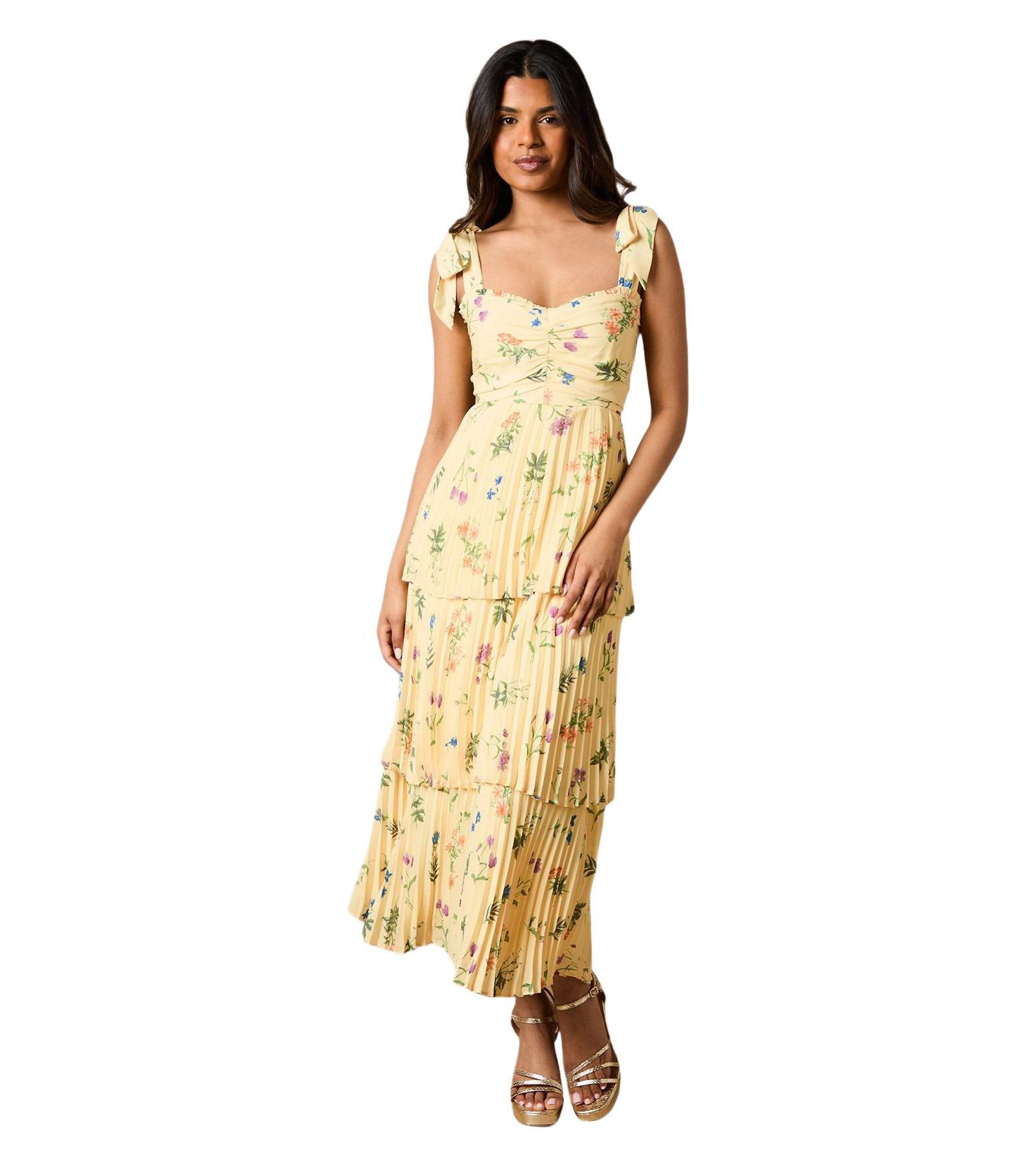 Oasis Women's Tie Shoulder Midi Dress