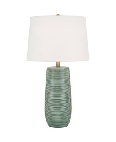 Настольная керамическая лампа 360 Lighting Kerry 28 1/2" High Stripes
