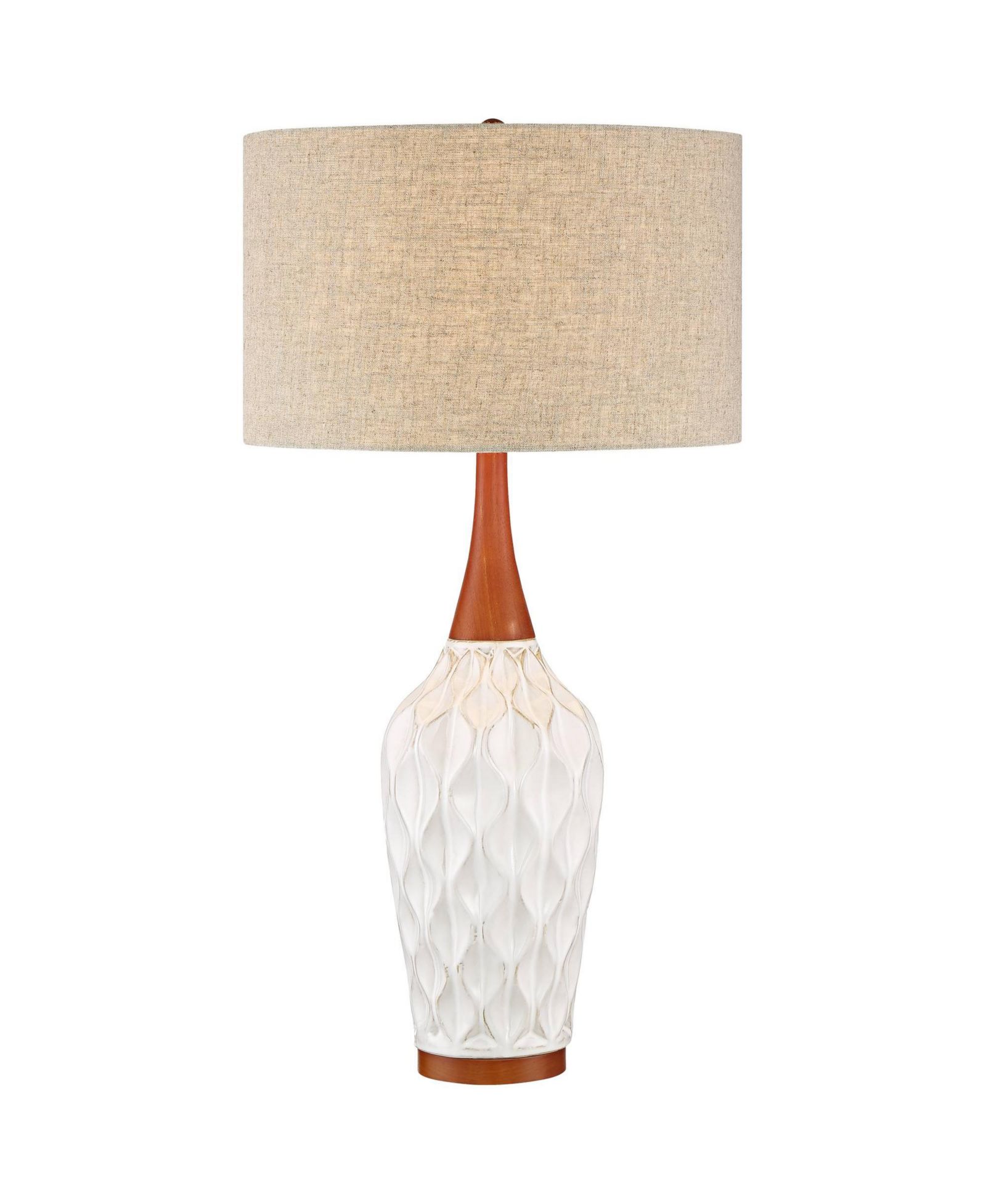 360 Lighting настольная лампа в стиле Mid Century Modern с диммером, керамический абажур 30"