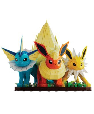 Pokemon Eevee Evolution Trio 612-Piece 4D Puzzle, Ages 12+