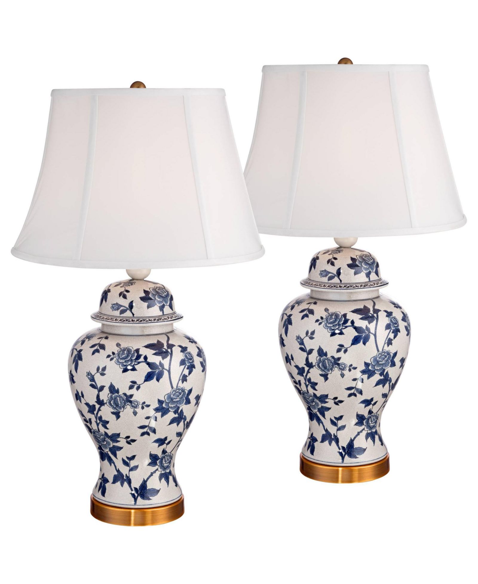 Набор настольных ламп Barnes and Ivy Clarissa 25" High Traditional Set of 2