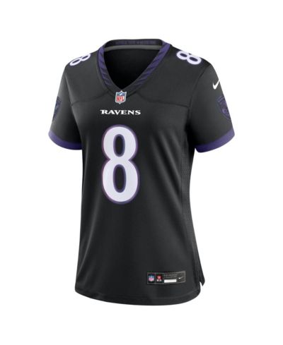 Nike Women's Lamar Jackson Black Baltimore Ravens Alternate Game Jersey