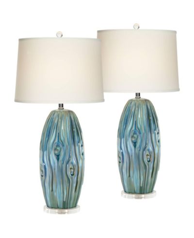 Набор настольных ламп Possini Euro Design Eneya 31" Tall, керамика