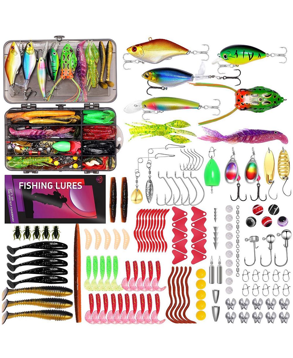 Набор рыболовных приманок GNUADZ Tackle Box Bass Walleye Trout Freshwater