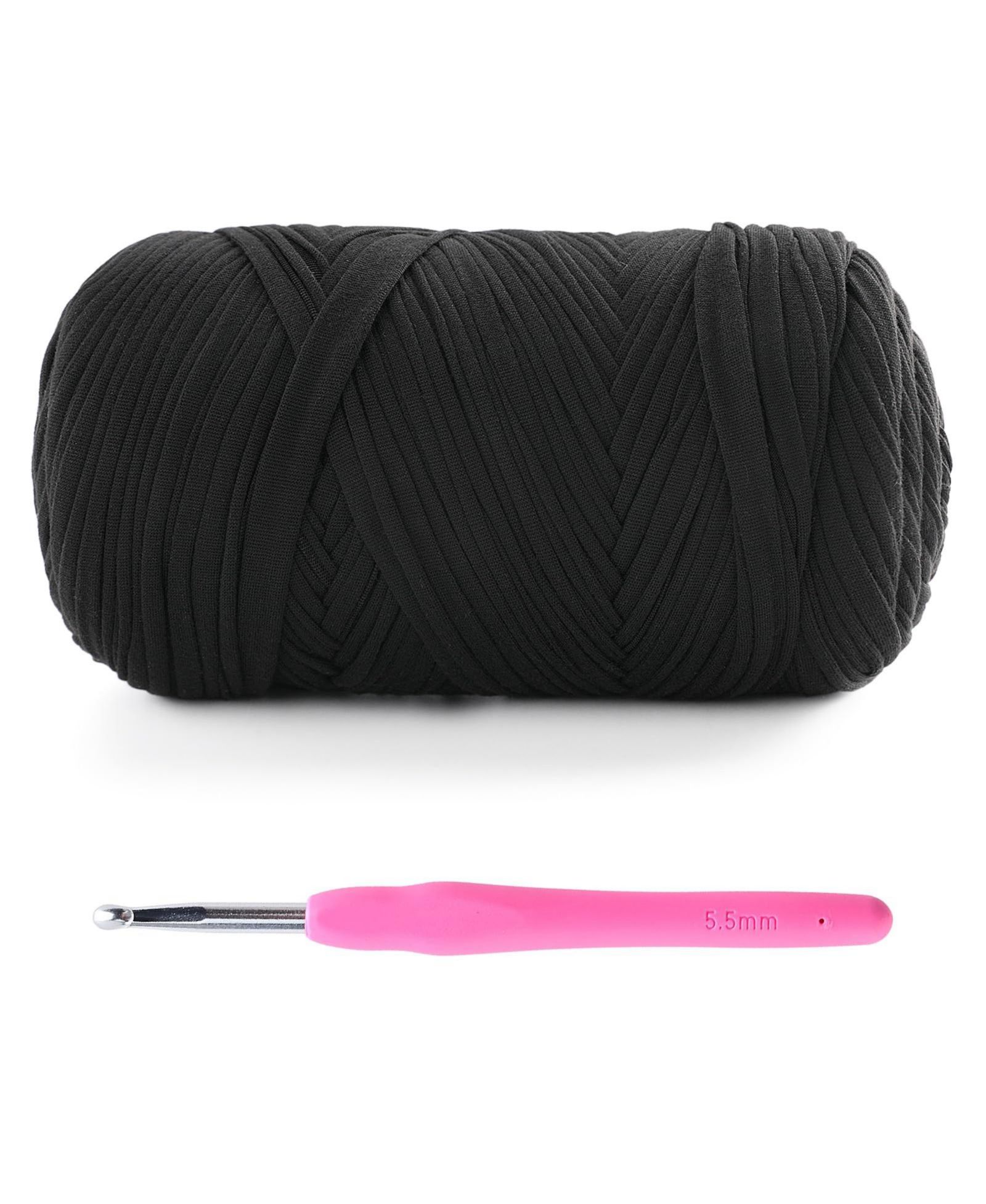 GNUADZ 400 G/130 Tshirt Yarn Crochet Hook Set