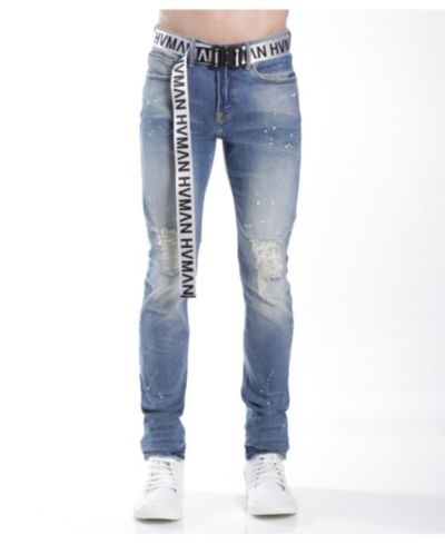 Мужские джинсы Hvman Chosen To Prevail x Cult Strat Super Skinny Fit