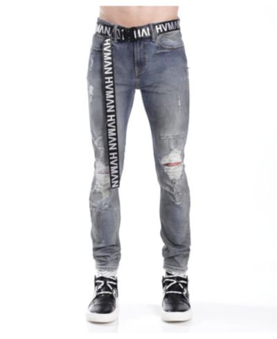 Джинсы Hvman Chosen To Prevail x Cult Strat Super Skinny fit