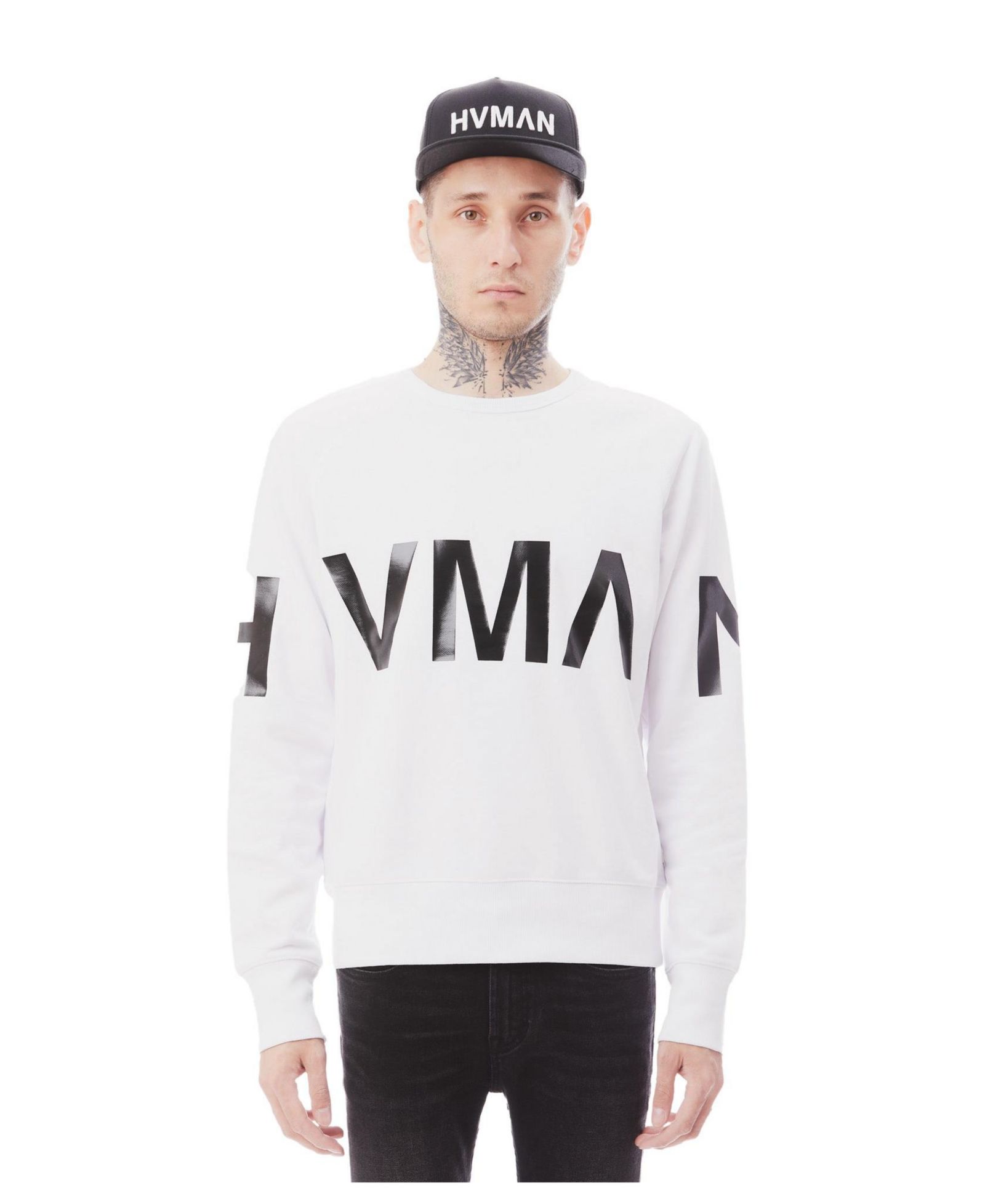 Hvman Chosen To Prevail x Cult Men's Crew Neck Sweatshirt