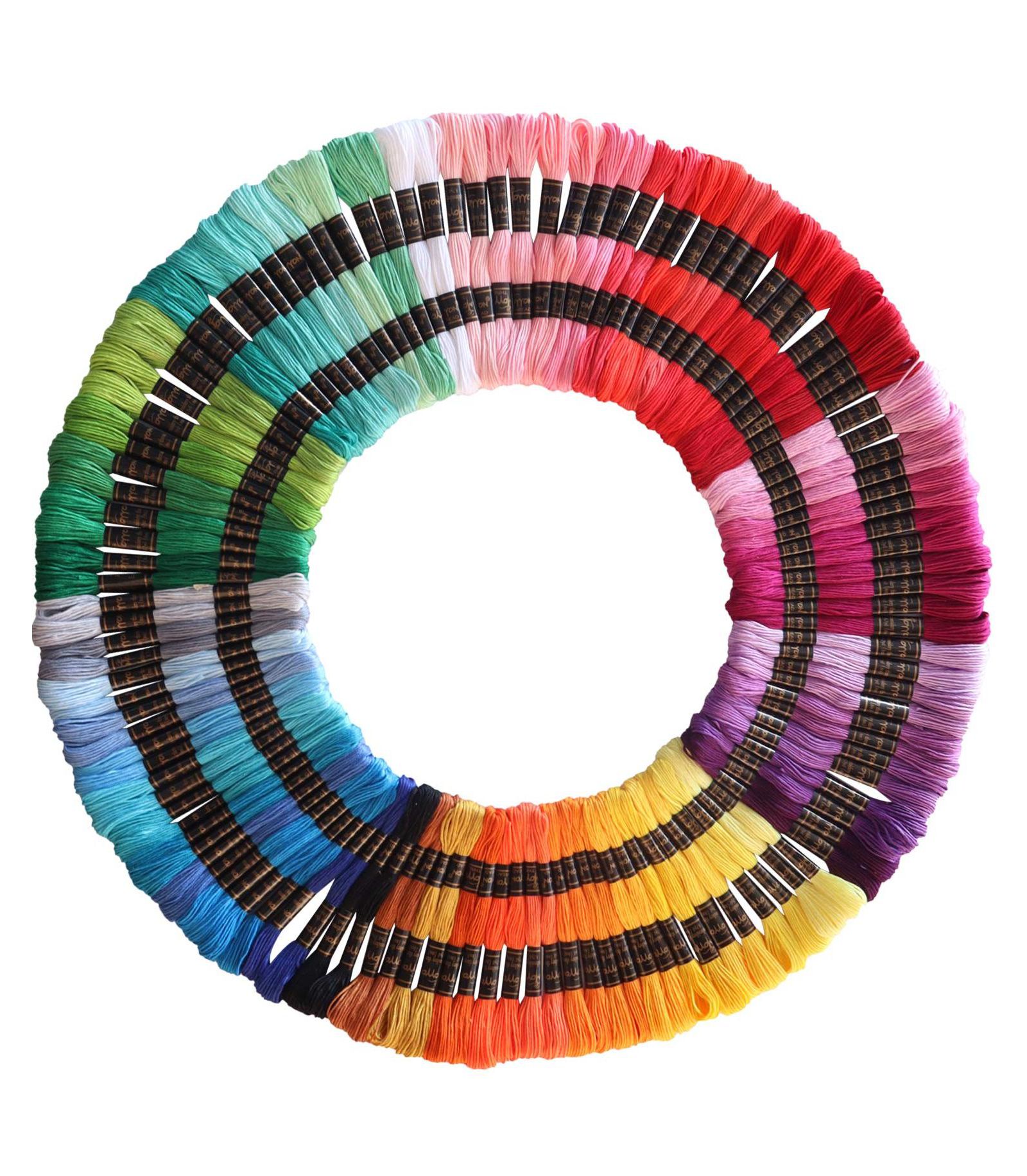 Нитки для вышивания GNUADZ 122 Skeins Embroidery Floss Friendship Bracelet Cross Stitch Thread