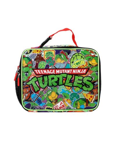 Teenage Mutant Ninja Turtles TMNT классическая ретро-сумка для ланча с принтом персонажей