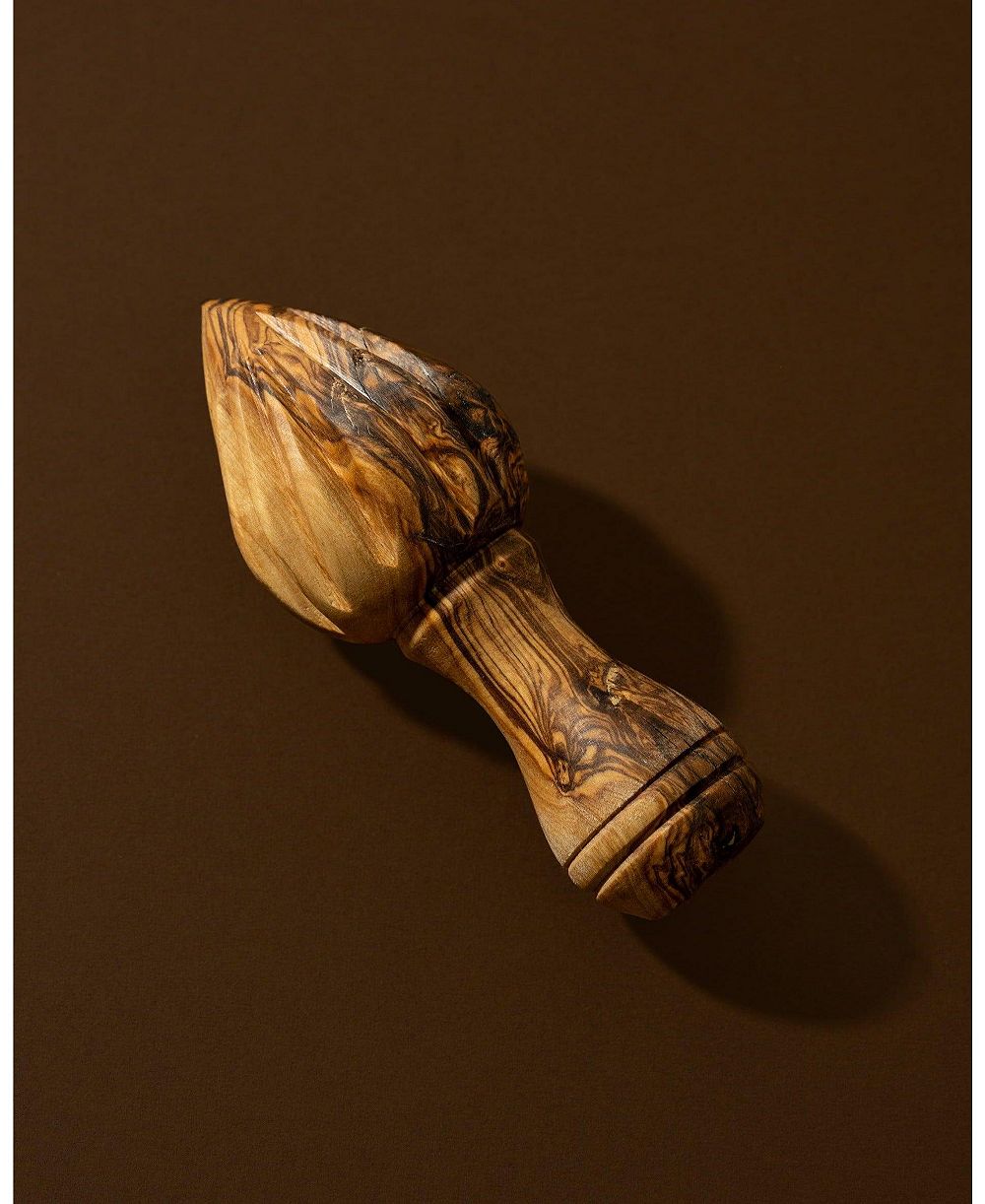 Gharyan Stoneware пресс для лимона из оливкового дерева, керамика