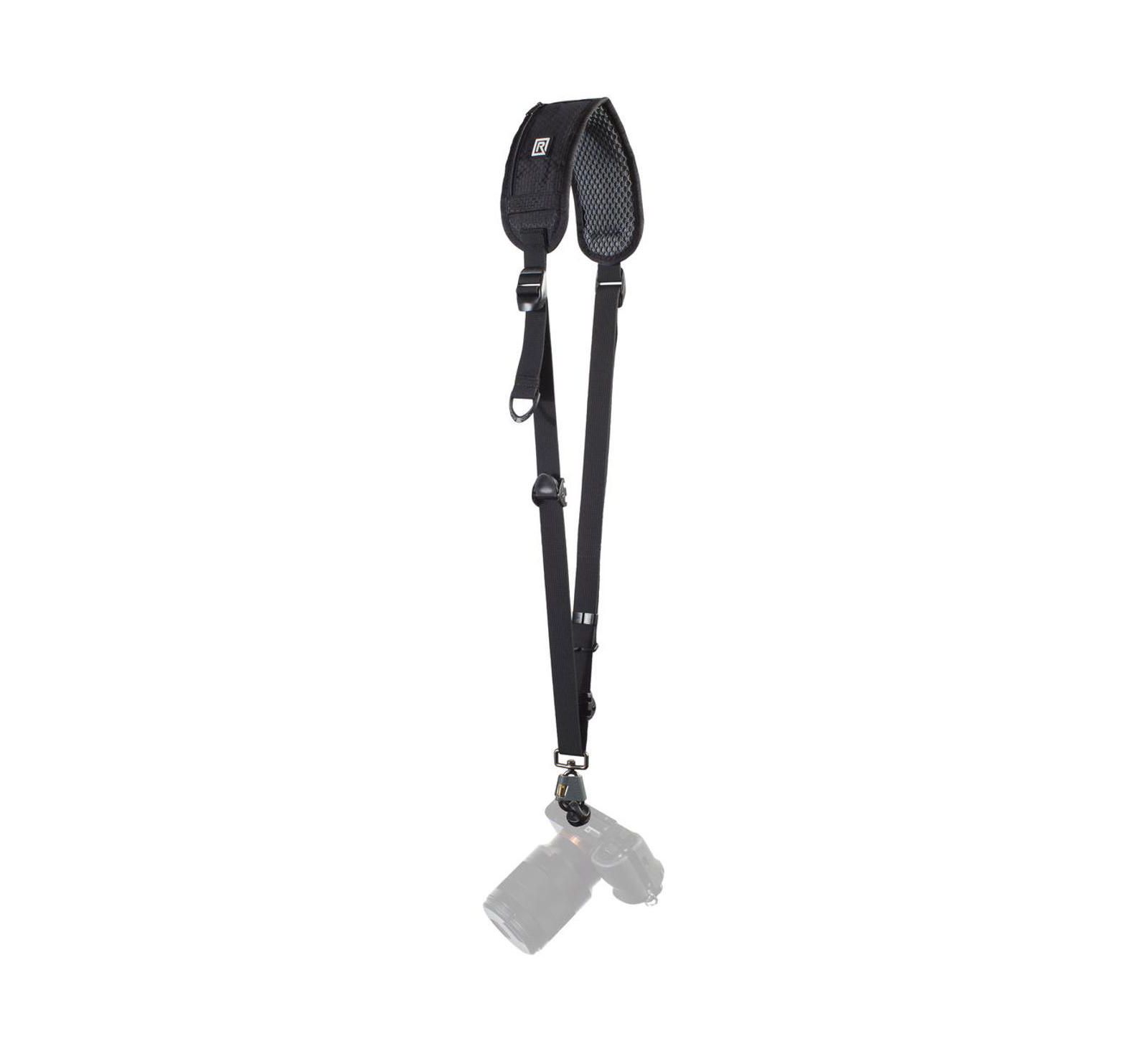 BlackRapid Classic Retro RS-4 Camera Strap with FR-5 FastenR Breathe, Black