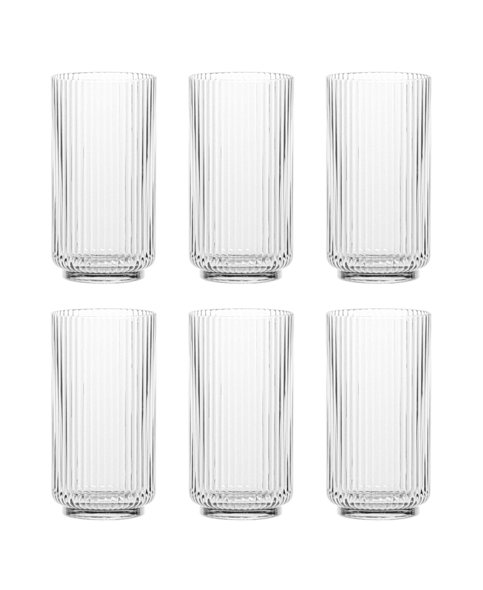 Abode Homewares Mesa акриловые стаканы, набор из 6 шт.