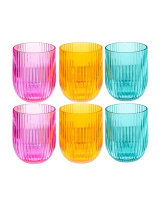 Набор из 6 бесцветных винных бокалов Abode Homewares Mesa