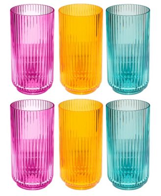 Набор акриловых стаканов Abode Homewares Mesa, 6 шт.