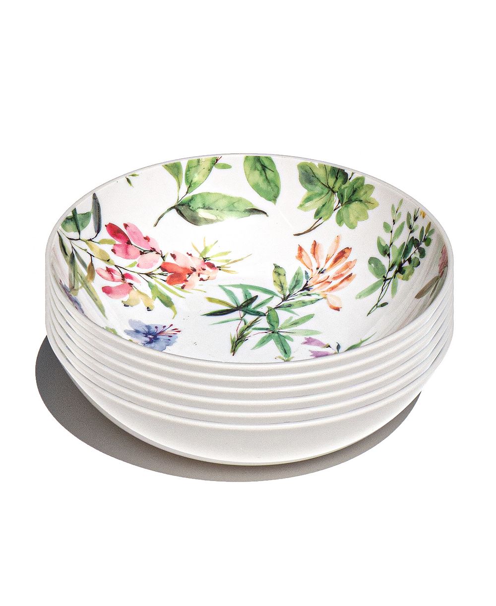 Чашки Abode Homewares Craft Coupe Wildseed Flowers Bowls, Set of 6