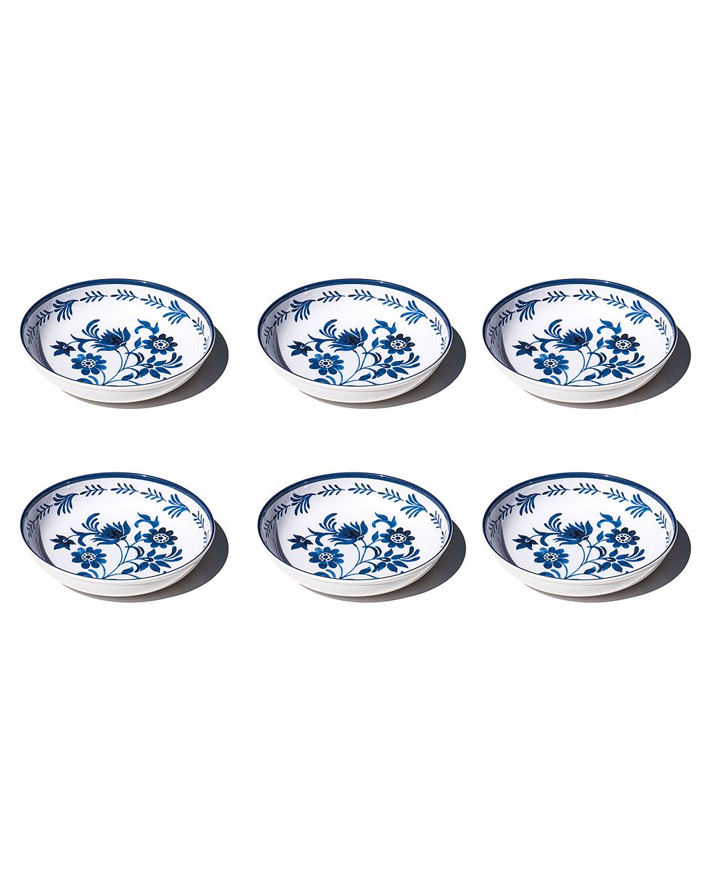 Меламиновые низкие чаши Abode Homewares Medallion Flower NewWave, набор из 6 шт