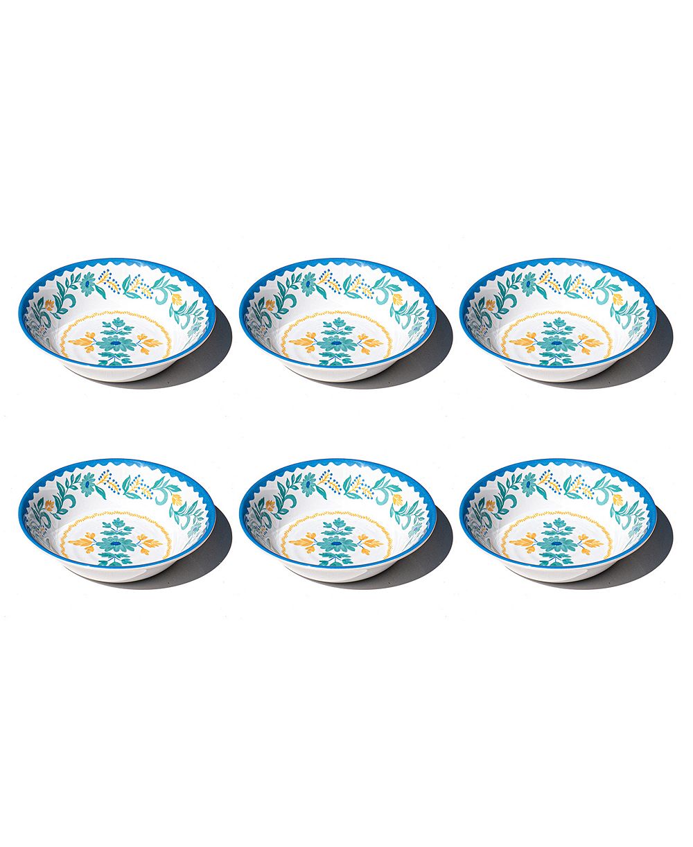 Набор мисок Abode Homewares Montelupo NewWave Melamine, 6 шт.
