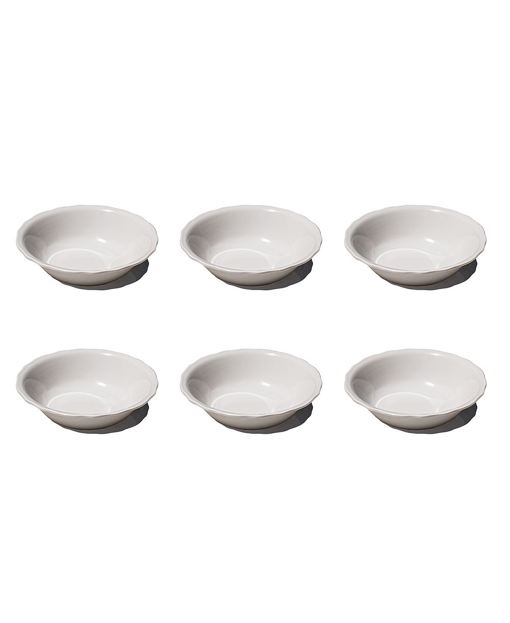 Набор низких мисок Abode Homewares Scallop NewWave Melamine, 6 шт.