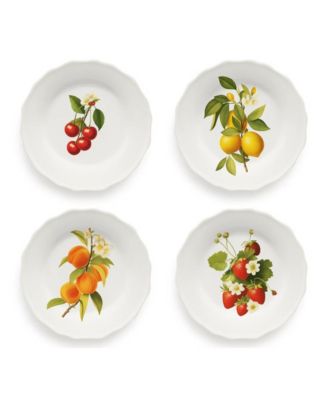 Abode Homewares Fruitstand NewWave Melamine Salad Plates, Set of 4