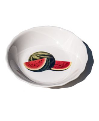 Abode Homewares Fruitstand 13.7" Melamine Serving Bowl