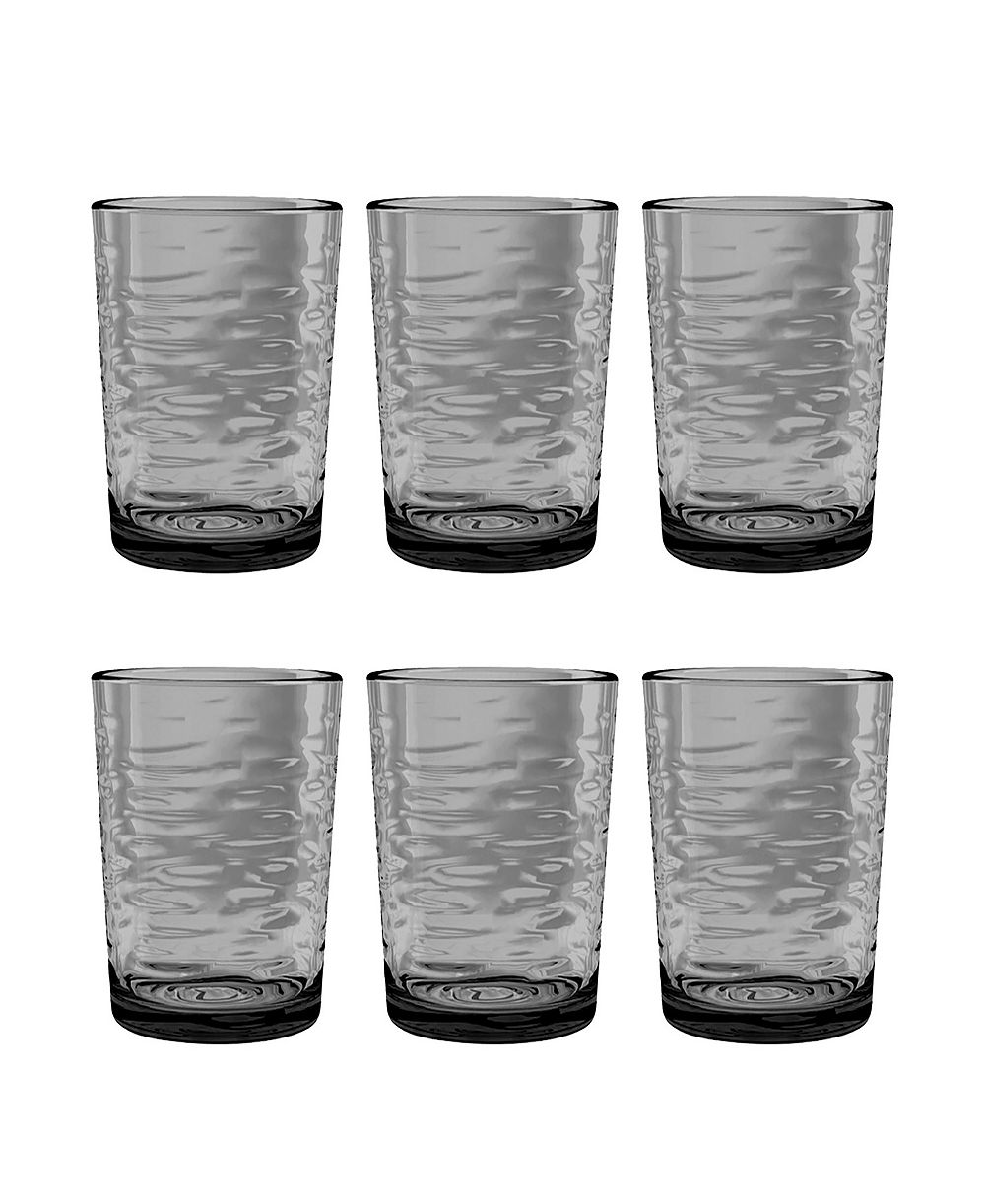Abode Homewares Foundry Acrylic Drinking Glasses, Set of 6